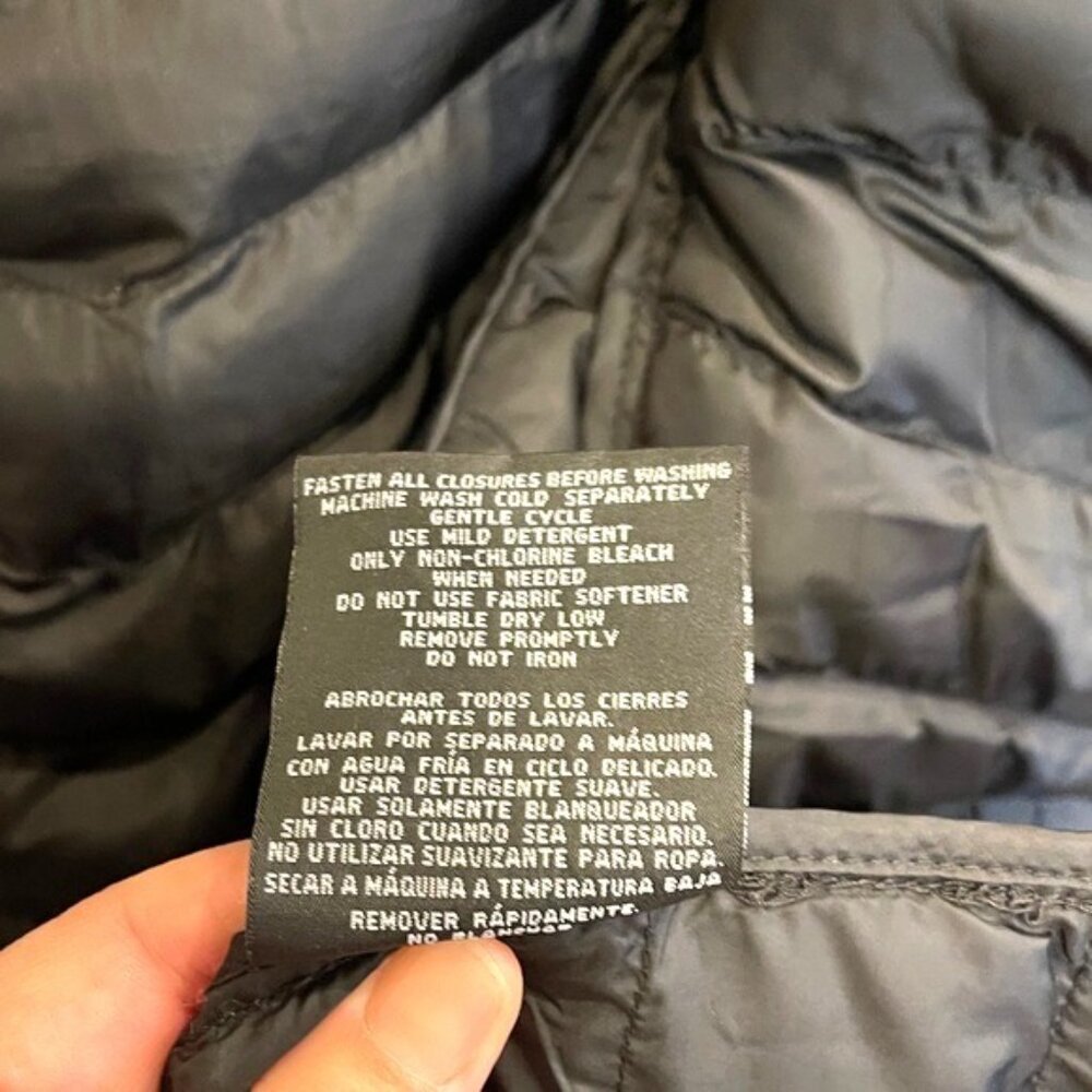 32 Degrees Women's Classic Black Puffer Jacket Hooded Size L - Picture 7 of 9